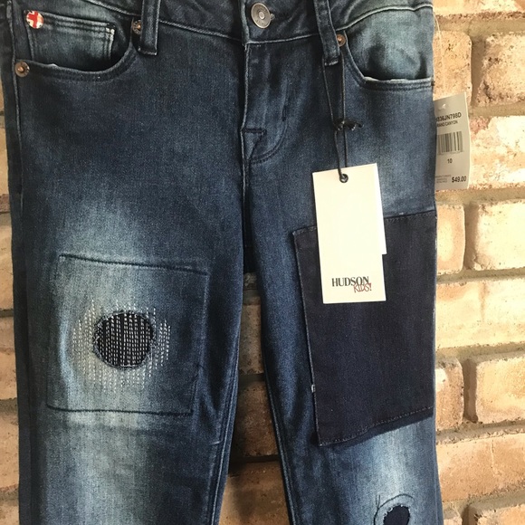 HUDSON Girls Distressed Skinny Jeans NWT - Picture 3 of 15